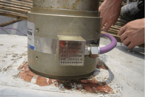 錨索計安裝完成示意圖